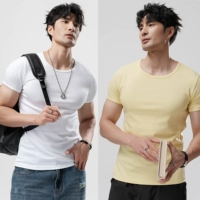 Белый + флуоресцентный желтый [T2501 модернизированный хлопок прочесал]