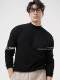 Click Here for a Double-Sided Wool Fleece Machine-Washable Half-Turtleneck Cashmere Sweater for Men, Thickened Long-Sleeve T-Shirt for Autumn and Winter
