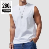 Жилет, спортивная хлопковая футболка без рукавов