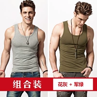 Цветочный серый + военный зеленый (базовая модель T059)