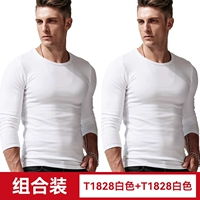 T1828 белый + T1828 белый [бархатный стиль]