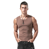 С круглым воротником, кофейный