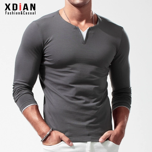 Комплект, лонгслив, спортивное цветное приятное телу термобелье, V-образный вырез, облегающий крой, в обтяжку, осенний