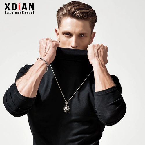 Приятный телу утепленный лонгслив, демисезонное термобелье, высокий воротник, облегающий крой, в обтяжку