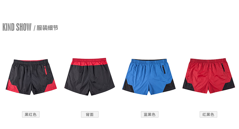 Quần short thể thao nam Tập thể dục nam Chạy bộ thường xuyên Làm khô nhanh Quần ba điểm quần sooc