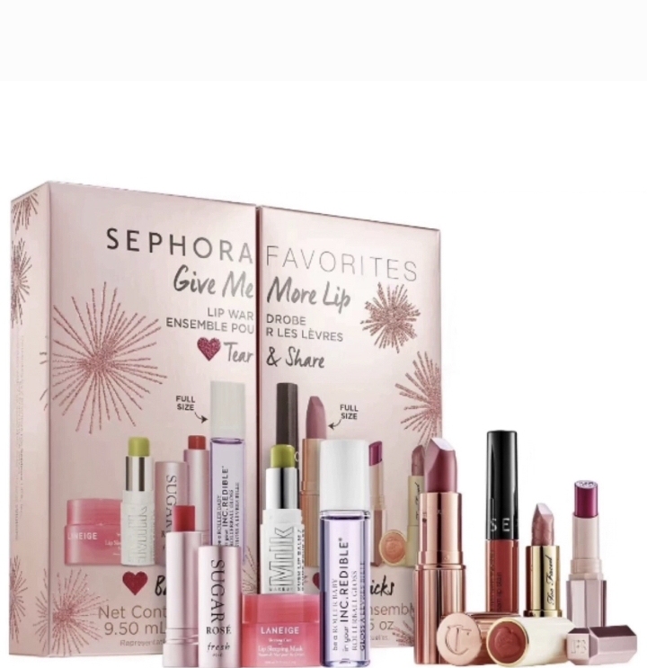 Sephora Set Lipstick Ct Pillow Talk Bean Paste to Faced/Fenty/Milk/