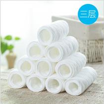 Baby ultra-thin breathable diapers Newborn cotton diapers rings meson mustard cloth Baby washable 10 pieces