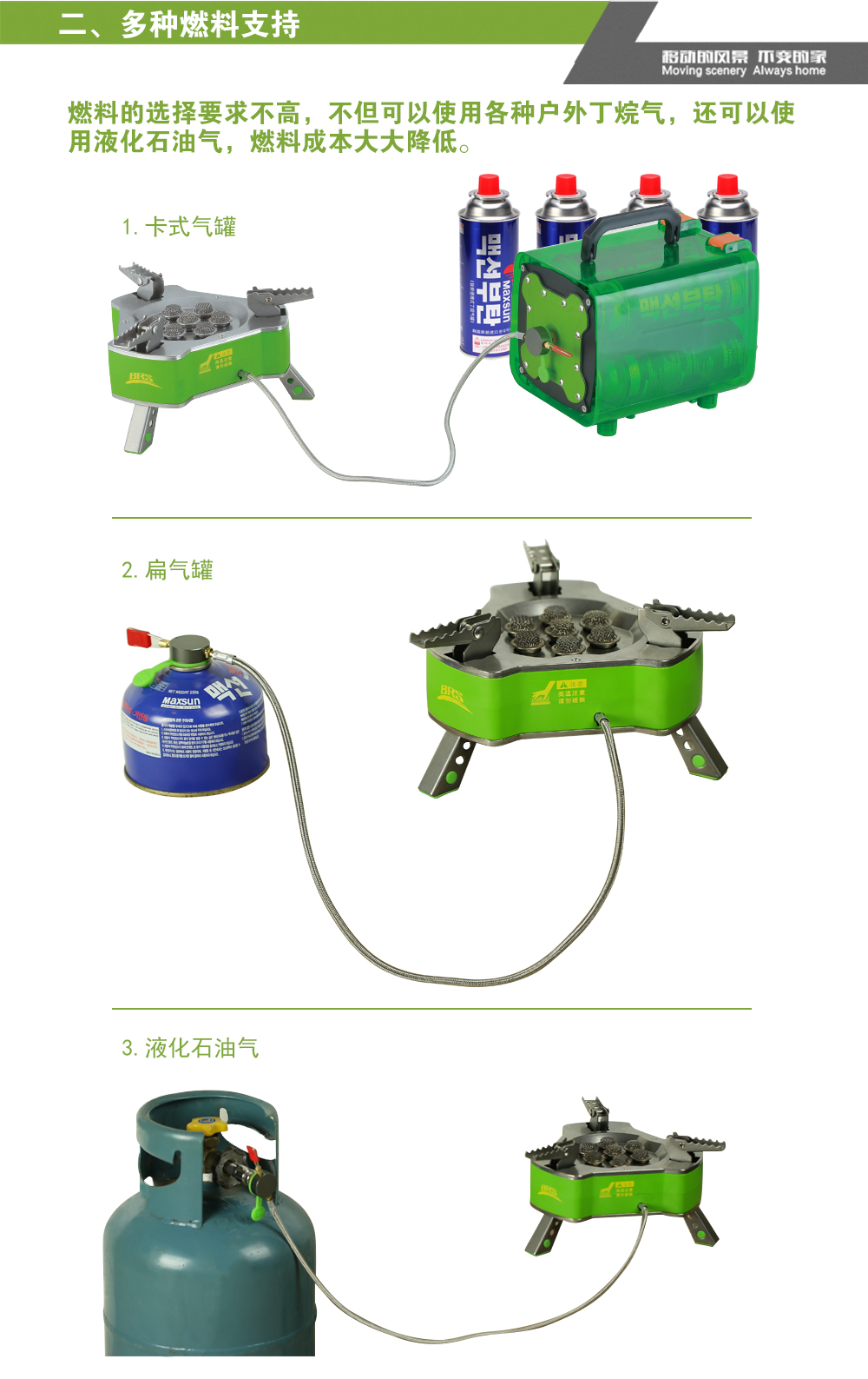 Anh BRS-71 mới bếp lửa bảy sao siêu dữ dội cắm trại cắm trại dã ngoại - Bếp lò / bộ đồ ăn / đồ nướng dã ngoại bán bếp ga mini