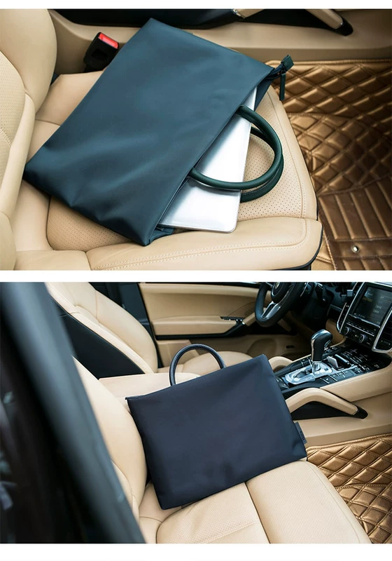Simple cặp Business nam túi xách và phụ nữ 14-inch 13,3 inch 15,6 inch túi giấy túi máy tính xách tay - Phụ kiện máy tính xách tay miếng dán laptop lenovo