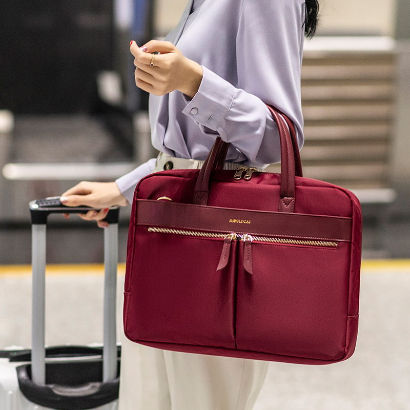 Male and female large-capacity briefcase 131415 inches Huo Xiaomi Lenovo Apple pen electric bag portable single shoulder