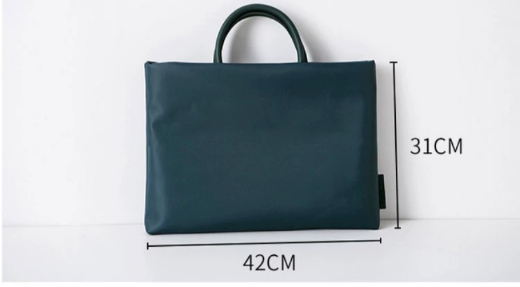 Simple cặp Business nam túi xách và phụ nữ 14-inch 13,3 inch 15,6 inch túi giấy túi máy tính xách tay - Phụ kiện máy tính xách tay