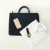 Simple cặp Business nam túi xách và phụ nữ 14-inch 13,3 inch 15,6 inch túi giấy túi máy tính xách tay - Phụ kiện máy tính xách tay miếng dán màn hình máy tính Phụ kiện máy tính xách tay