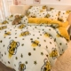 Небольшие бархатные джинсы с начесом, с медвежатами