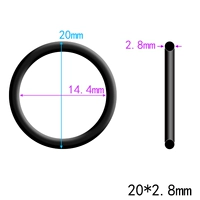 Резиновые кольца, 2.8mm