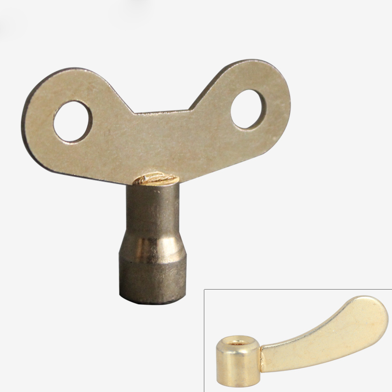 Quick opening with lock faucet key Quick opening external anti-theft iron faucet key Tap water switch handle