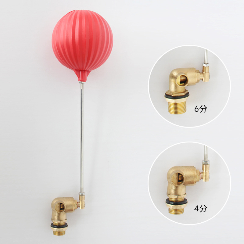 Quick open float ball valve ABS plastic floating ball upper water valve automatic water inlet ball valve floating ball switch Fast opening of the water tower