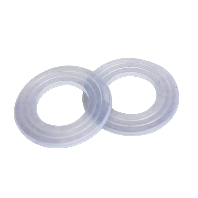 Single-hole single hot and cold tap accessories Kitchen Spacer gasket seal gasket transparent rubber gasket seal ring