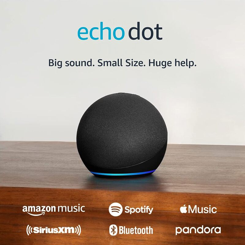 Amazon Echo Dot 5Th Generation Smart Speaker Bluetooth Alexa Voice Assistant Amazon Echo Dot 5Th Generation Smart Speaker Bluetooth Alexa Voice Assistant