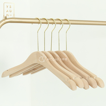 Clothing store hangers autumn and winter thick hanging hangers clothes stand non-slip mens and womens clothing shop pants can be customized logo