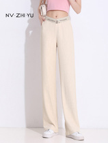 Gestational Woman Dress 2022 Summer New Fashion Casual Broadlegged Pants Summer Dress Slim breathable clear Pregnant Woman Pants