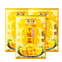 Ujiang Leftover Food small vegetable radish 120g * 3 Bag Crisp with Crisp Turnip Tinted with Delicious Dish with Porridge Noodle