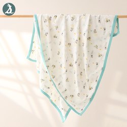 Infant summer cool quilt pure cotton gauze blanket baby air conditioning quilt newborn baby bath towel children nap quilt quilt ບາງໆ