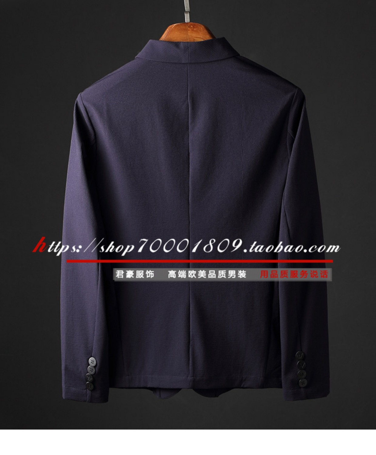Mùa xuân và mùa thu cao cấp Bộ đồ vest nam giản dị suit nam