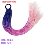 Парик с косичкой, дреды в стиле хип-хоп, этнический хвостик, этнический стиль