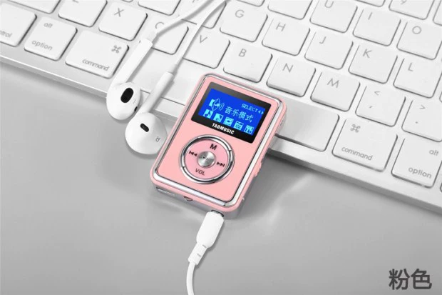 Máy nghe nhạc MP3 học sinh màn hình nhỏ hiển thị thẻ có thể cắm được MP4 nhạc Walkman bút ghi âm bên ngoài - Máy nghe nhạc mp3
