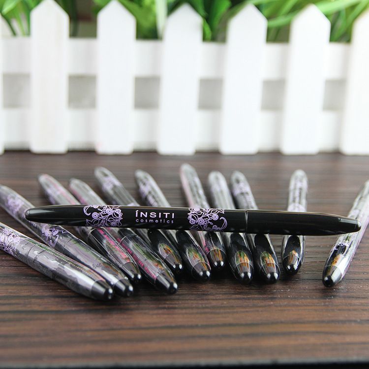 Bút kẻ mắt chính hãng INSITI Yi Shi Ting cứng đầu đen không thấm nước lâu trôi và mồ hôi không nở bút kẻ mắt dạng lỏng eyeliner tốt