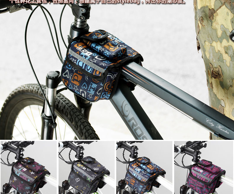 Sacoche pour vélo mixte - Ref 2213498 Image 8