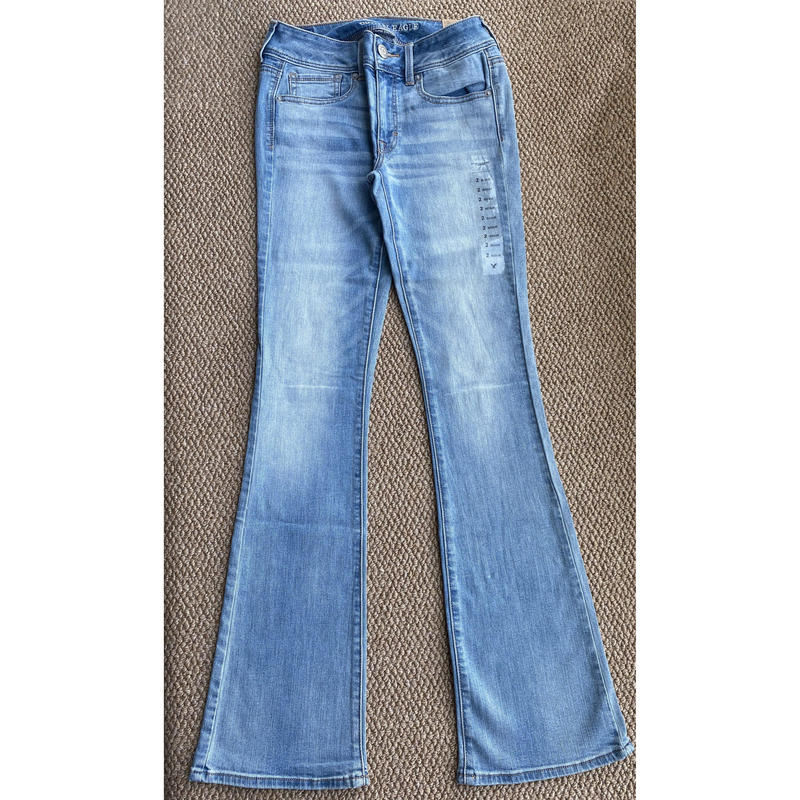 American Eagle Low-Rise Bootcut Jeans