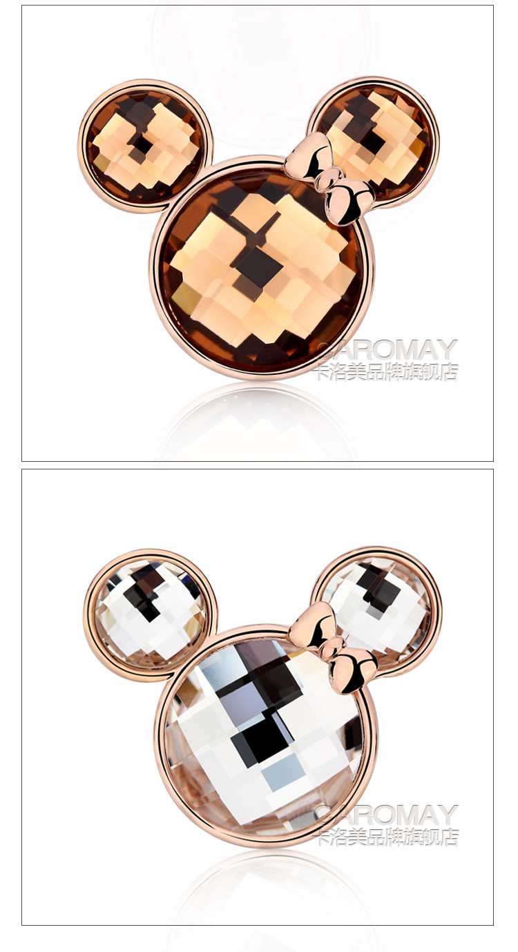 Broche femme CAROMAY en cristal artificiel - Ref 1172793 Image 11