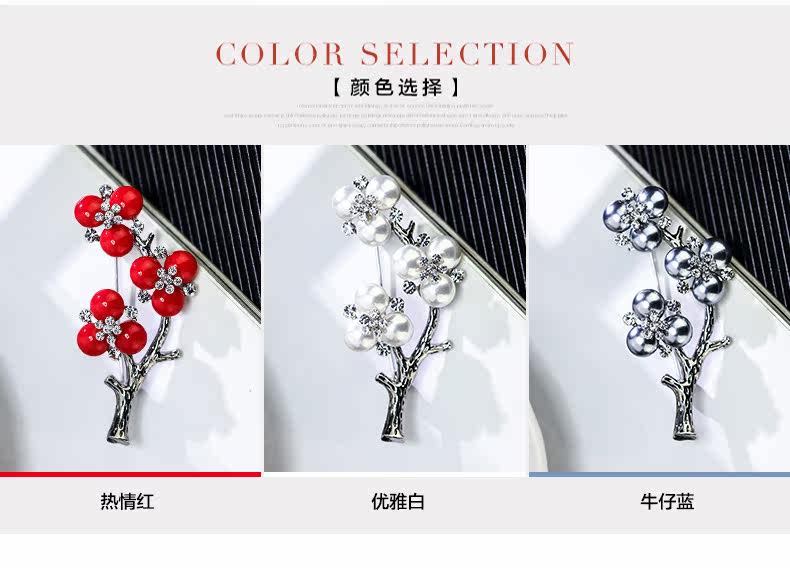 Broche femme CAROMAY en Nacre - Ref 1173708 Image 20