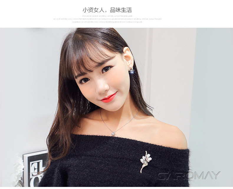 Broche femme CAROMAY en cristal artificiel - Ref 1174181 Image 32