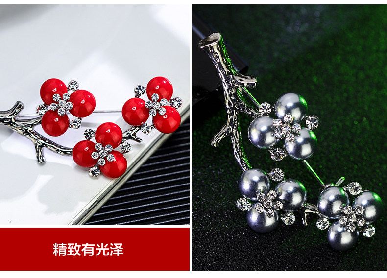 Broche femme CAROMAY en Nacre - Ref 1173708 Image 36