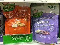 Australian Raffertys Garden baby organic yogurt puff blueberry sweet potato chips 12 