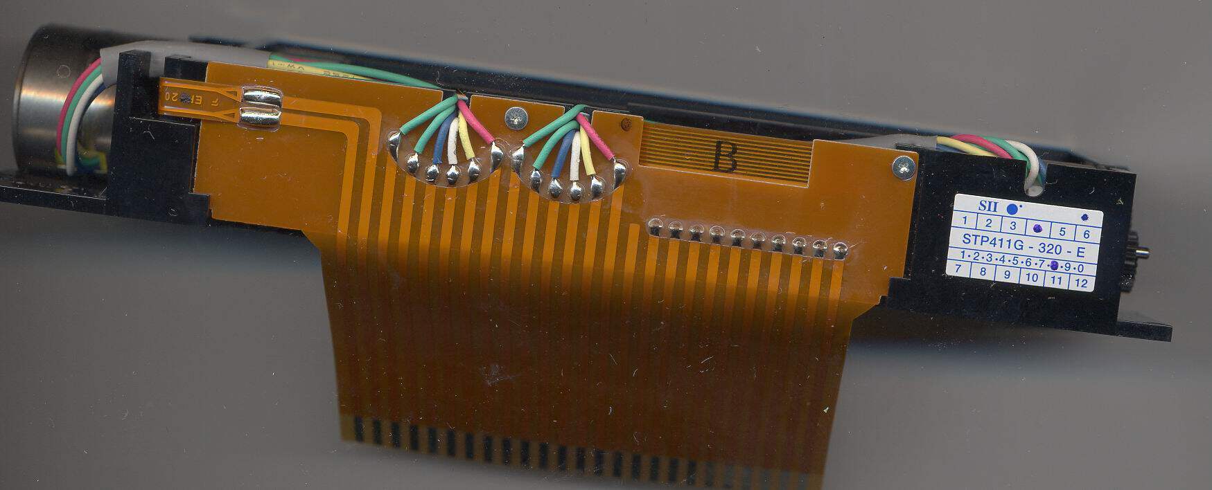 Seiko's new original STP411G-320-E thermal printer movement DPU-414 special nozzle