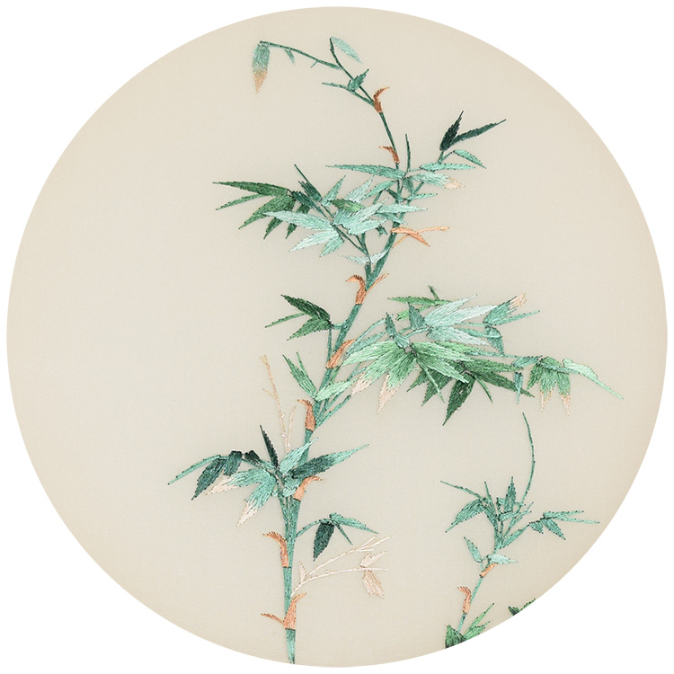 Suembroidery DIY kit beginnings Stitch Scanning BAMBOO ZERO BASE MATERIAL BAG HANDMADE PATTERN EMBROIDERY