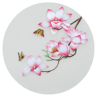 Su thêu DIY kit người mới bắt đầu khâu quét Magnolia bướm Gói vật liệu thêu tự học giá tranh thêu tay