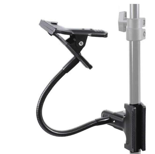 Two - head magic tube connects large iron clamp multi - functional auxiliary flat mirror panel vigorous clamp photographic equipment accessories