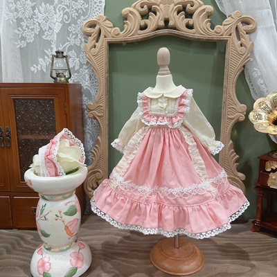 taobao agent [XMYA] BJD baby clothing four or six points skirt giant baby dress big six -point small cloth salon fresh pink