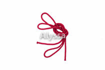 Alyssa professional rhythmic gymnastics rope high-grade hemp single color-rose red