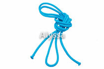 Alyssa professional rhythmic gymnastics rope high-grade hemp single color-light blue