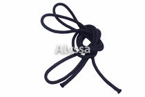 Alyssa professional rhythmic gymnastics rope high-grade hemp single color-black