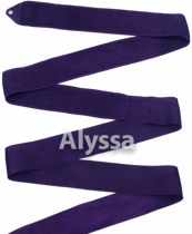 Alyssa Professional Rhythmic Gymnastics Ribbon (Dark Purple-Single Color) RA09-Does Not Included