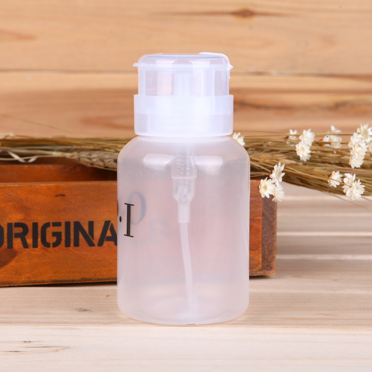 Manicure Press Bottle Spray Bottle Nail Polish Remover Water Nail Polish Remover Cleaning Liquid Plastic Press Empty Bottle Manicure Press Bottle Spray Bottle Nail Polish Remover Water Nail Polish Remover Cleaning Liquid Plastic Press Empty Bottle