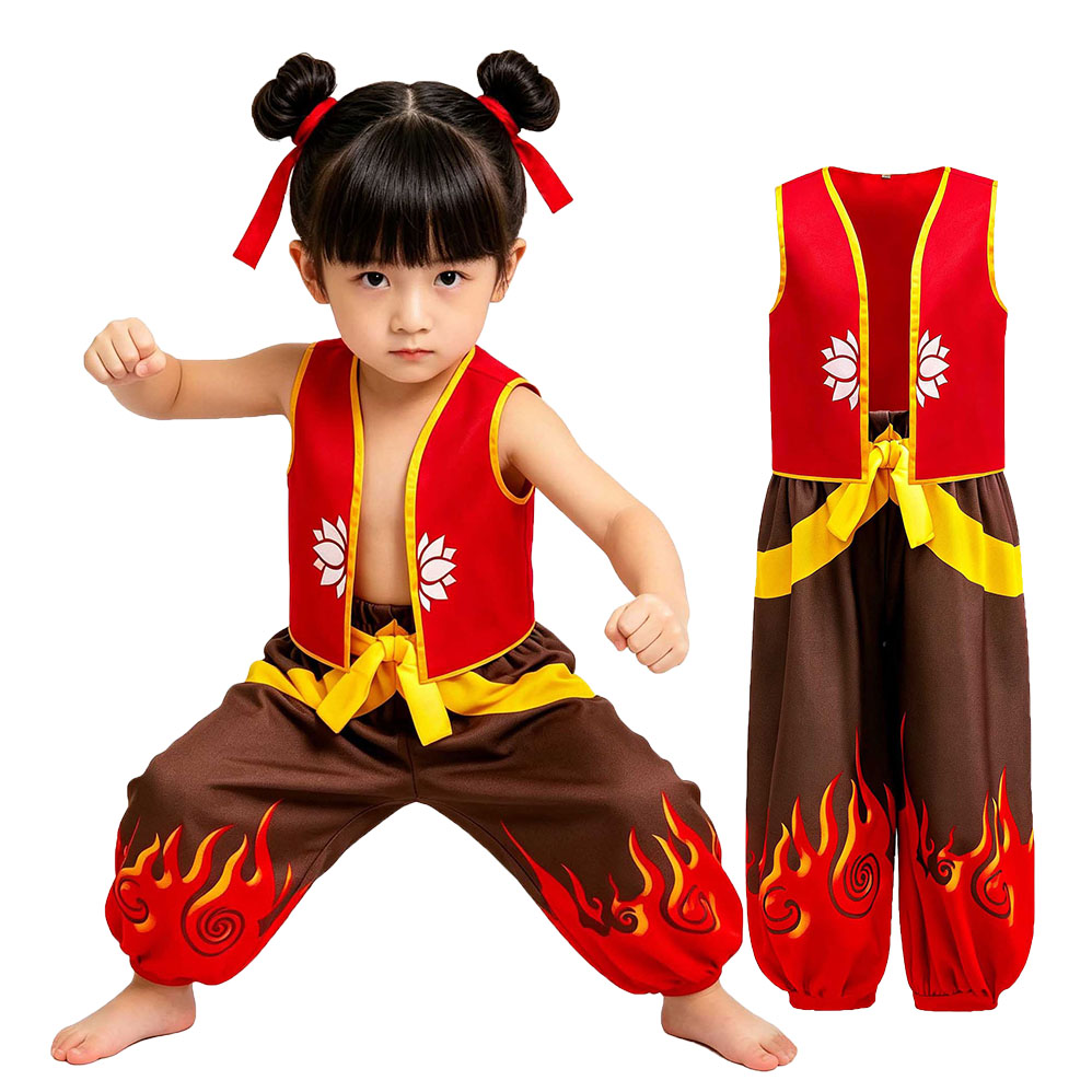 Ne Zha Fire Pants Set