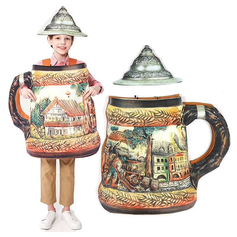 Children's Day Performance Costumes, Cosplay Coffee Cups, Beer Cups, Tea Cups, Kindergarten Stage Performances, Halloween Children