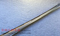 Suitable for 20 series alphard stainless steel trim strip vellfire trunk trim strip rear guard plate
